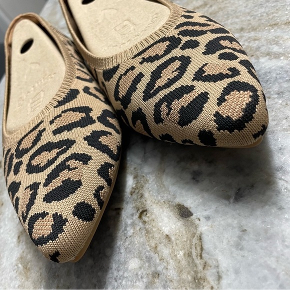 Vivaia Pointed-Toe Ballet Flats Aria 5 Dark Leopard Women’s EU 41.5 - Picture 6 of 11